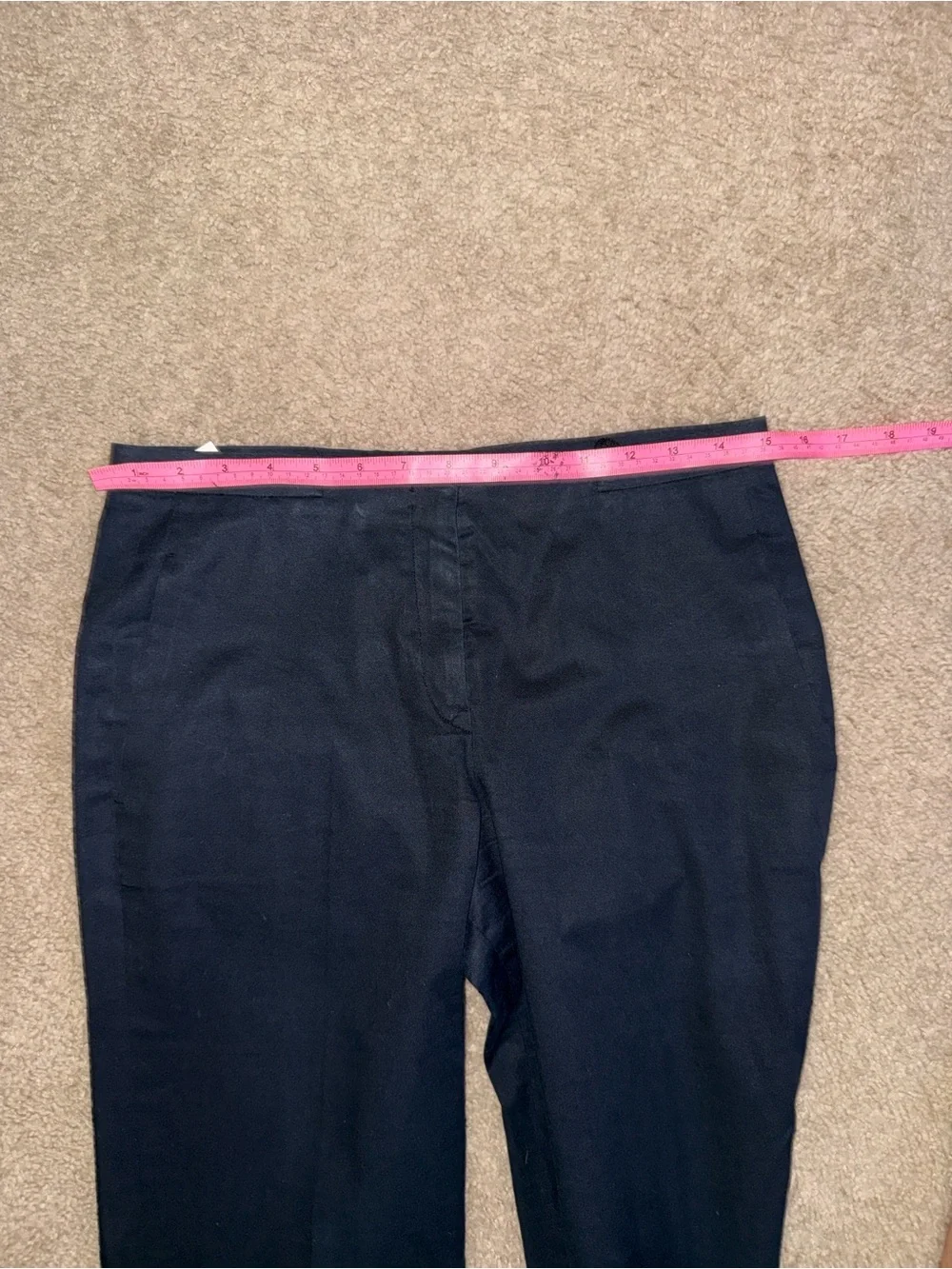 Men's Classic Straight-Leg Pants in Navy